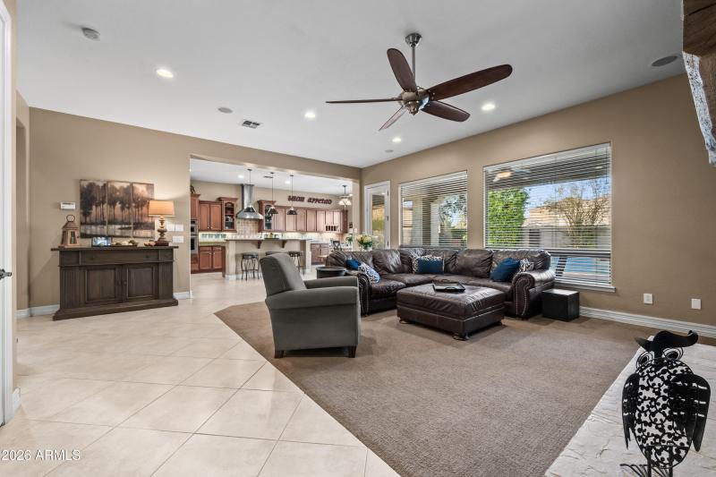 Open Entertaining space