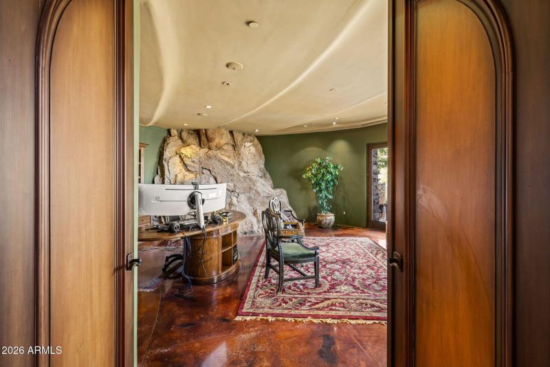 Built Into the Mountain