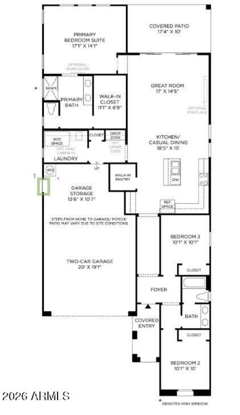 Cordova Modern 700 floorplan