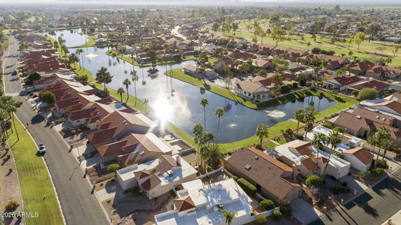 Aerial view - Lake & Golf Course