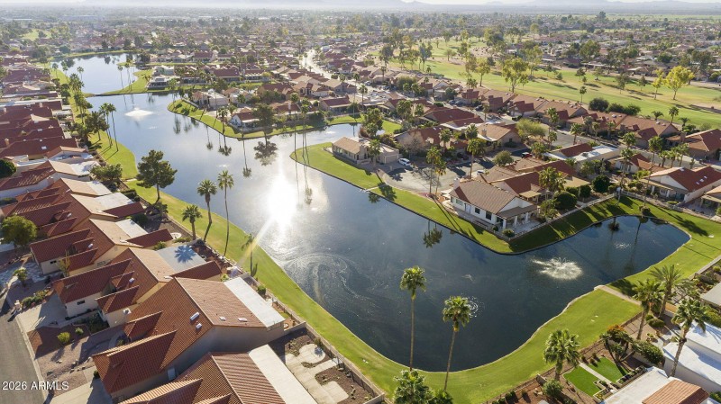 Aerial view - Lake & Golf Course