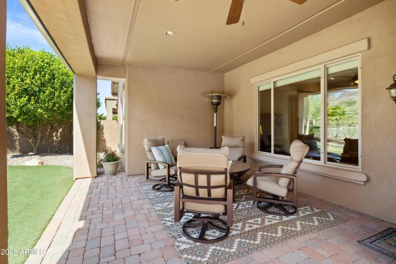 56 Drive backyard patio