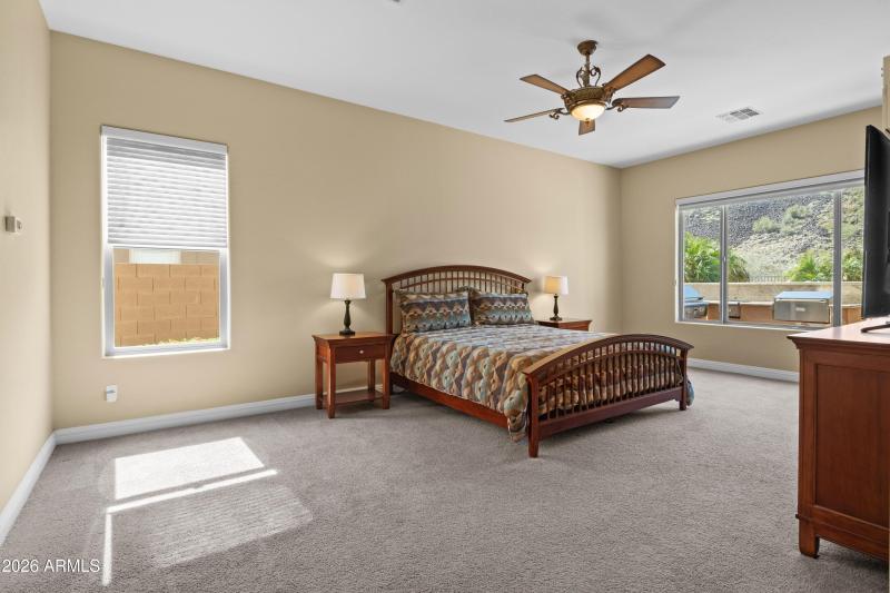 56 Drive master bedroom with backyard vi
