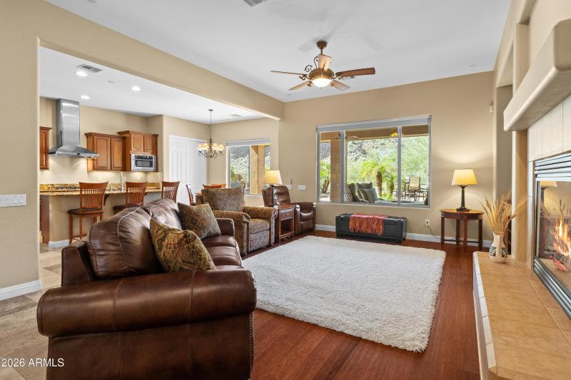 56 Drive living room to kitchen to backy