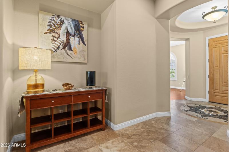 56 Drive front foyer and hallway to rest