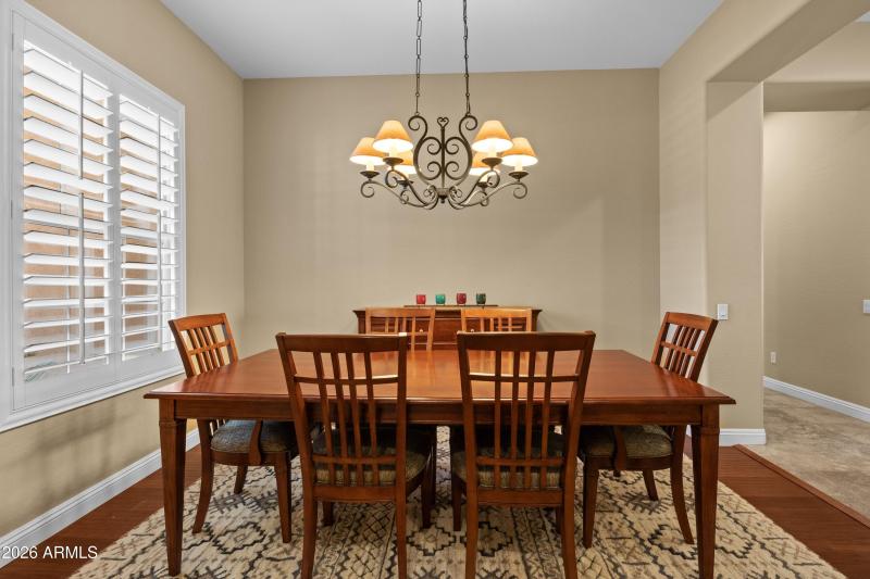 56 Drive dining room