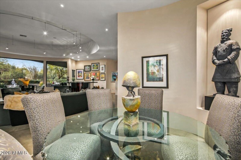 Dining Room To Living Areas