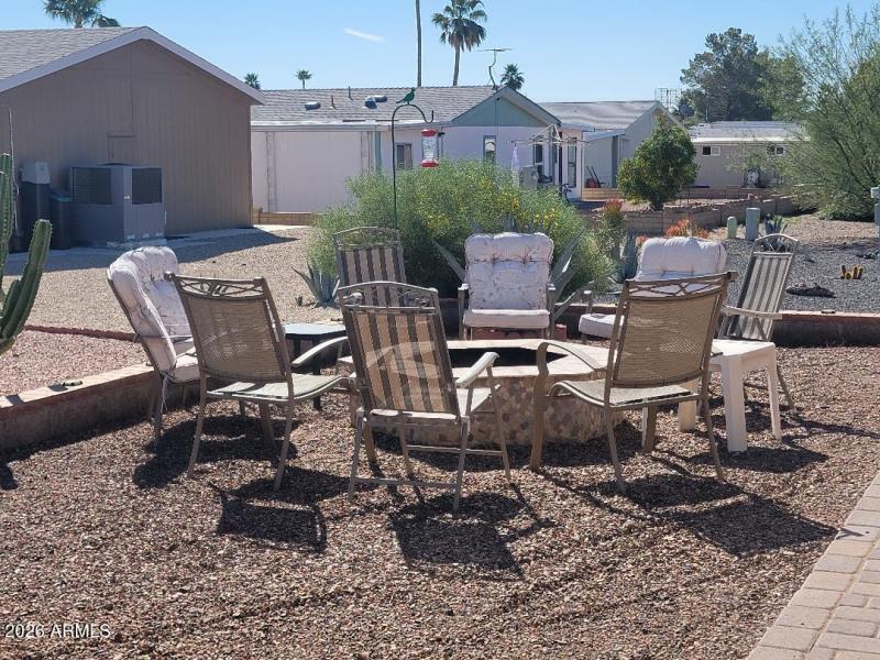 3809 backyard firepit area