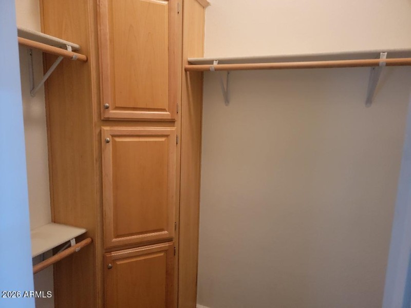 3930 walk in closet with built in cabine