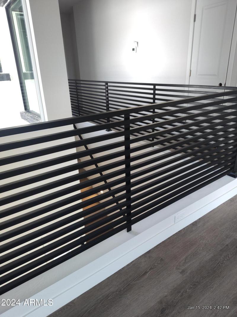 Loft view to split guest