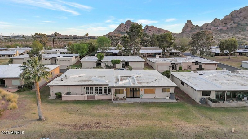 Papago Park to the south.