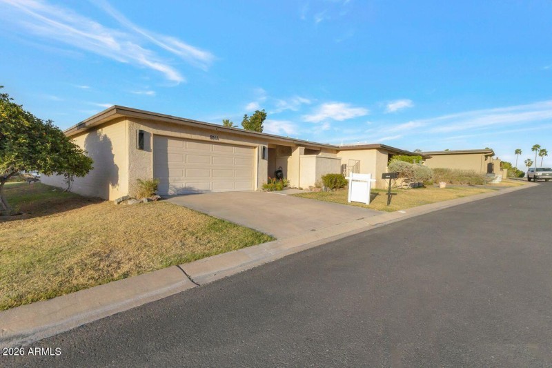2-car Garage & guest parking.