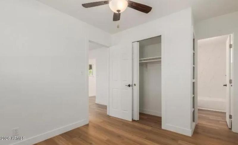 Unit 1 Bedroom Bath view