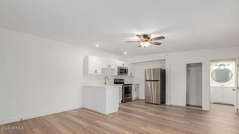 Kitchen Bathroom View Unit 4