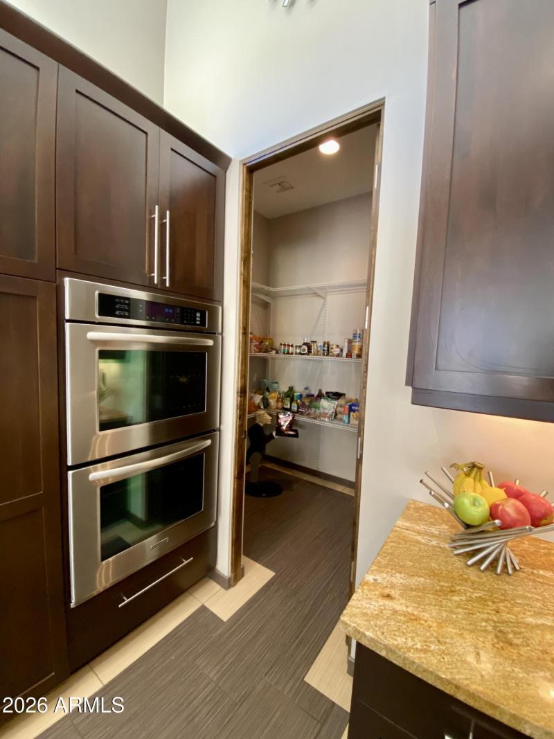 PANTRY WITH PLENTY OF STORAGE