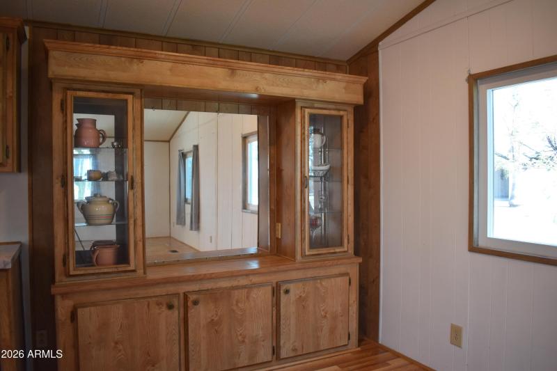 Built-in in dining area