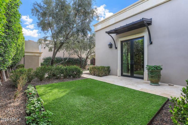 #75 side yard with grass