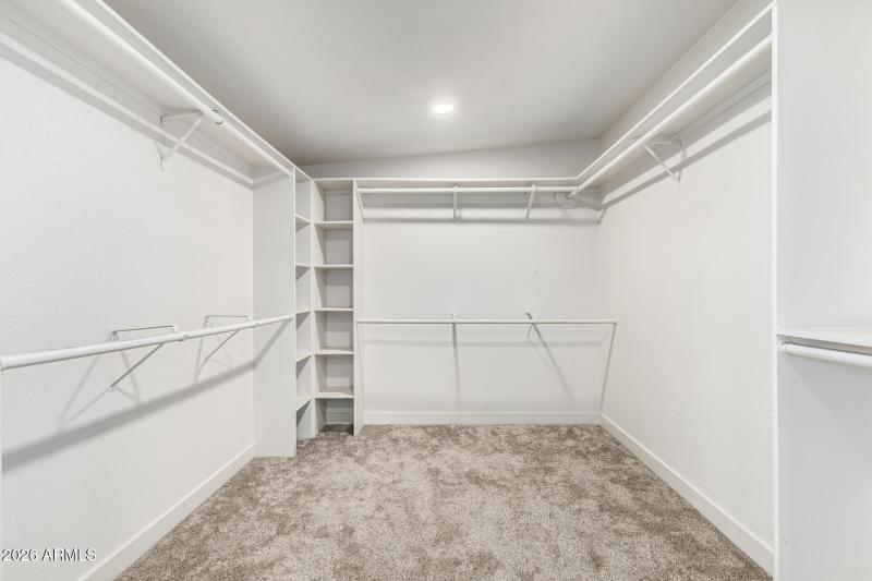 HUGE walk in closet