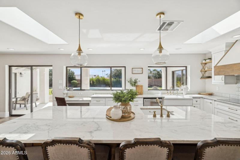 View to Backyard and Pool