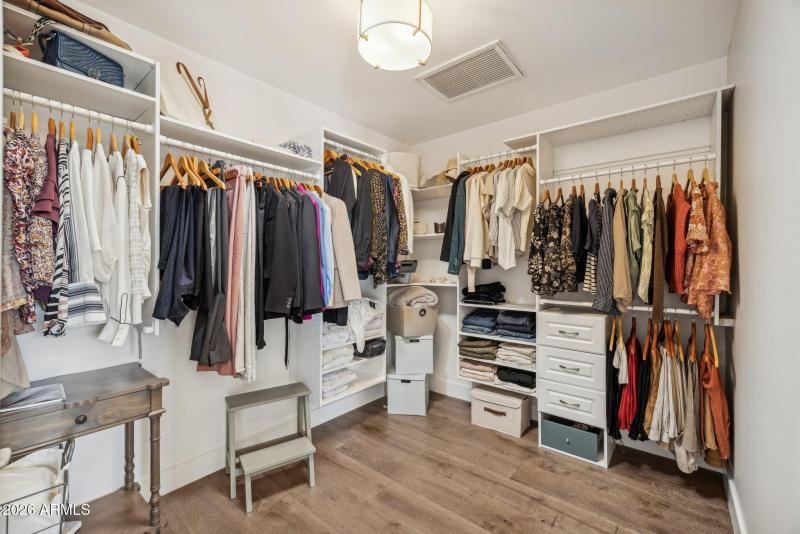 Custom Walk In Closet