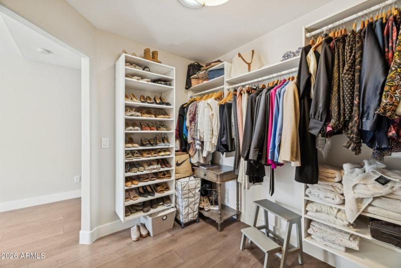 Custom Walk In Closet