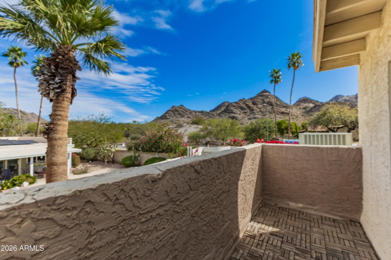 Mountain View from Upstairs Deck