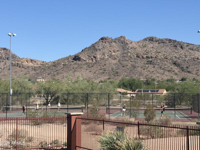 West Wing Tennis courts