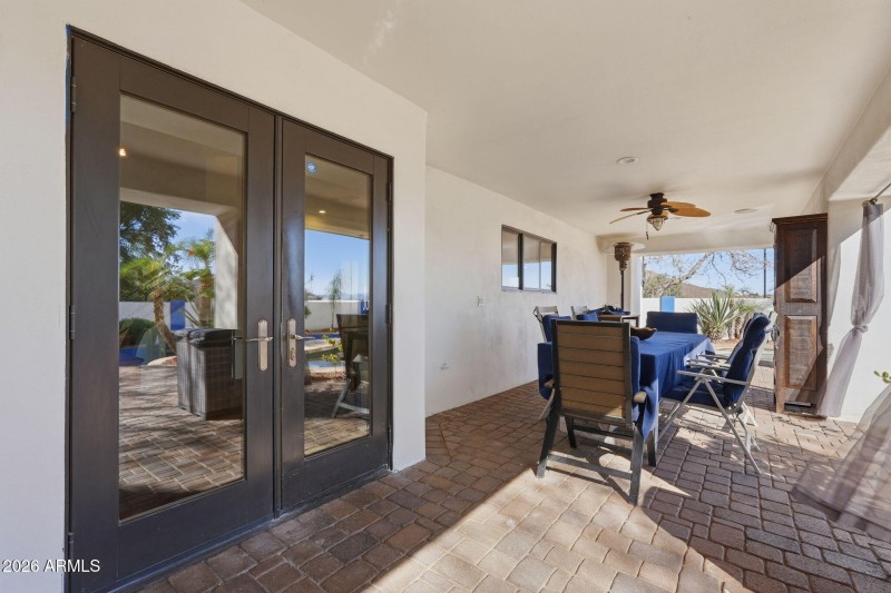 Extended Covered Patio