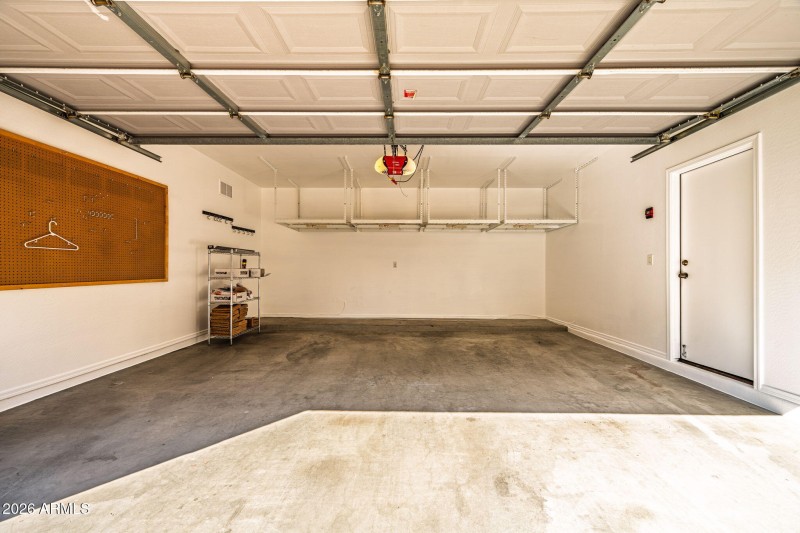 Spacious Two Car Garage