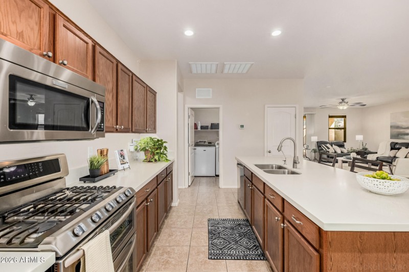 Double Ovens & Gas Range