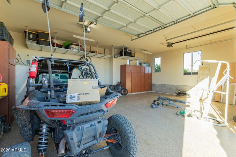 Extended and over-height garage