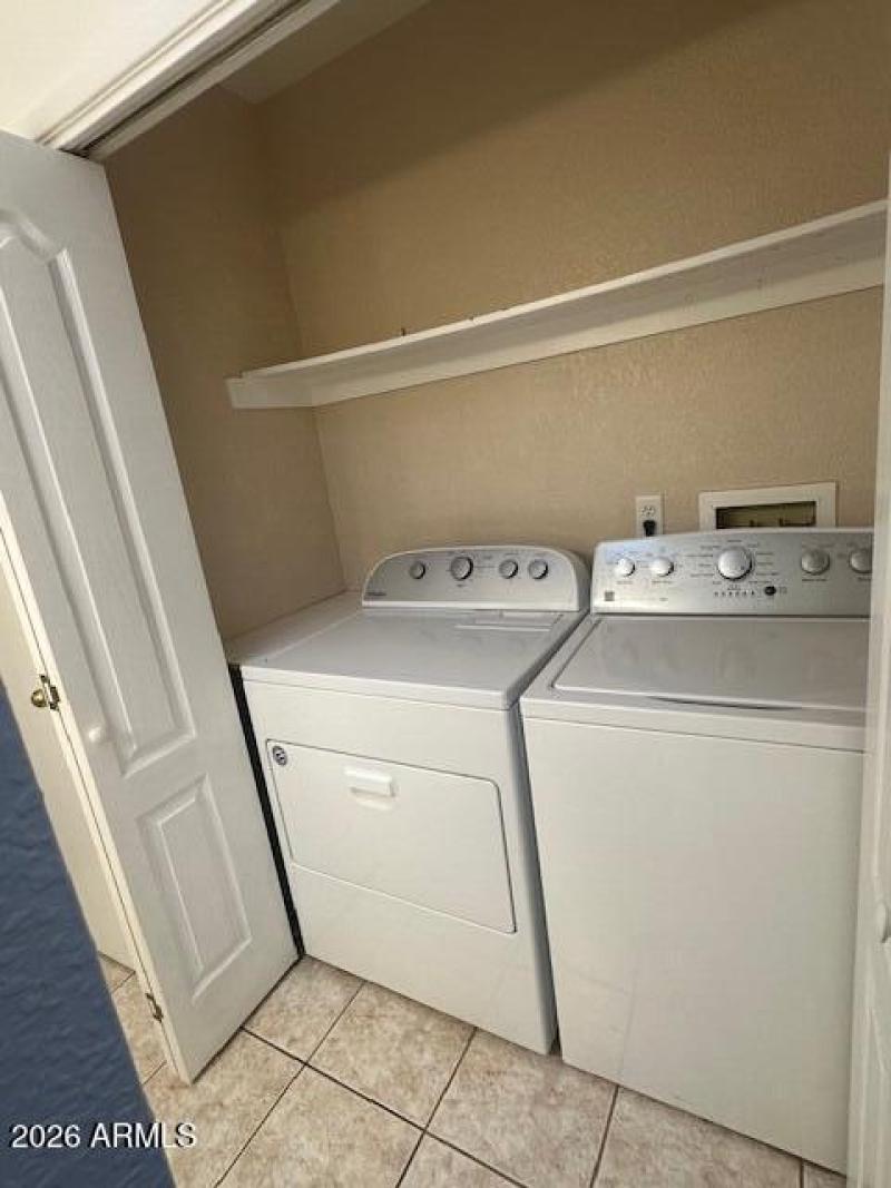 LAUNDRY IN HALL BATHROOM