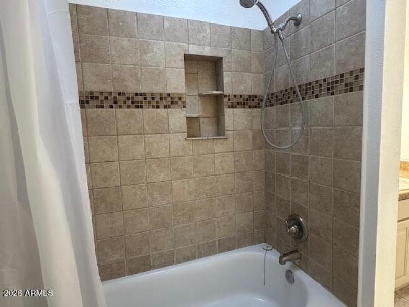 UPDATED SHOWER/TUB