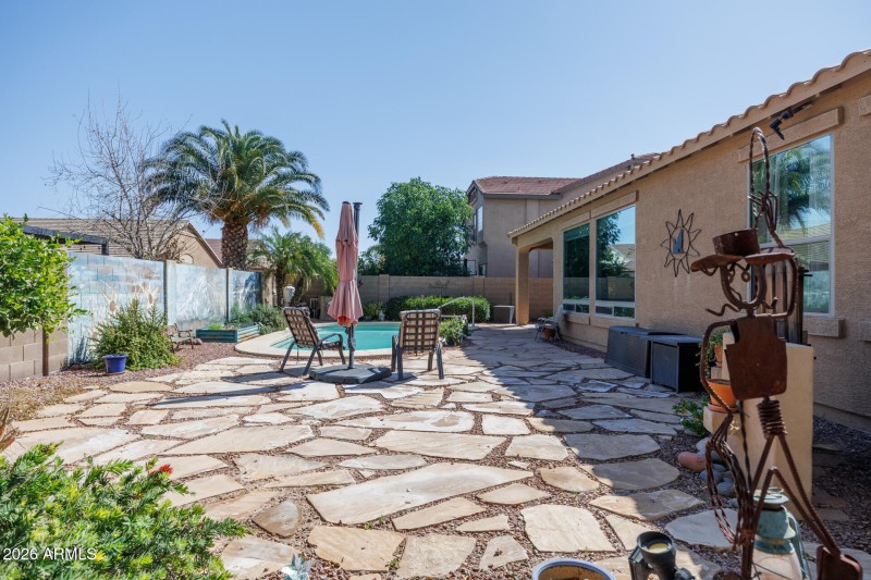 1328 E Palo Verde - Back Yard East