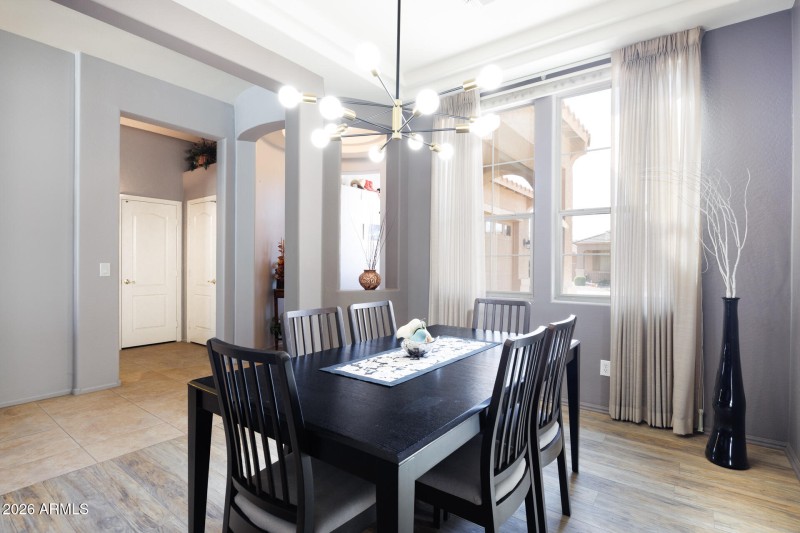1328 E Palo Verde - Dining Room View