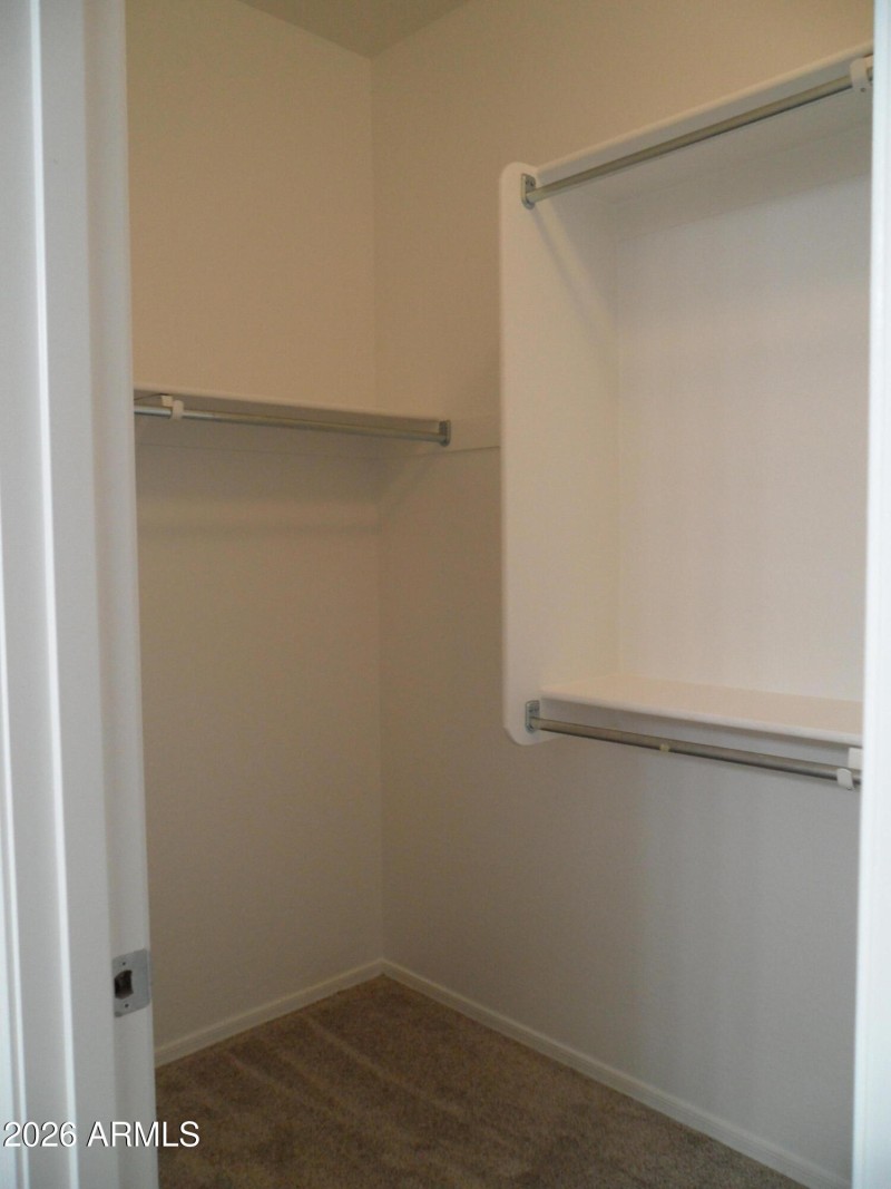 Primary walk in closet