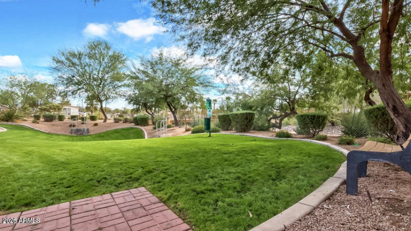 Large community grass areas