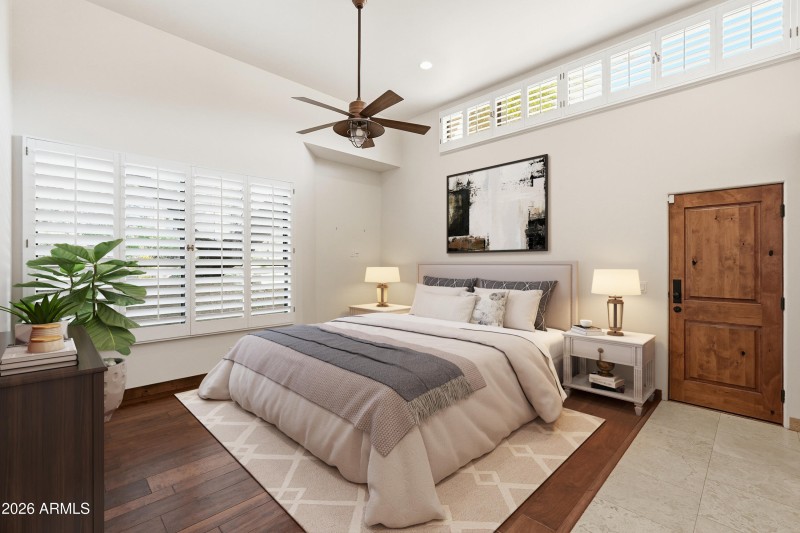 Primary Bedroom - Virtually Staged