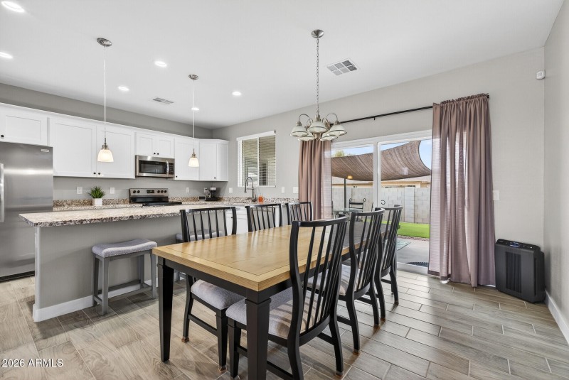 Dining Room + Kitchen