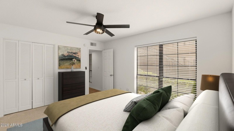 Guest Bedroom - Virtually Staged