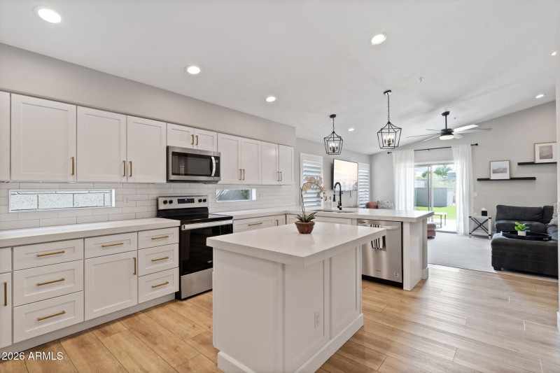 Kitchen to Family Room