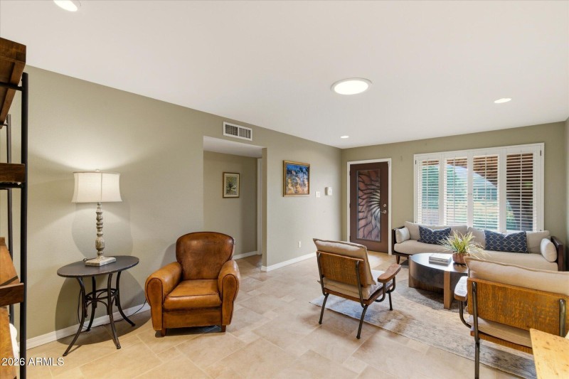 Entry Living/Dining Area