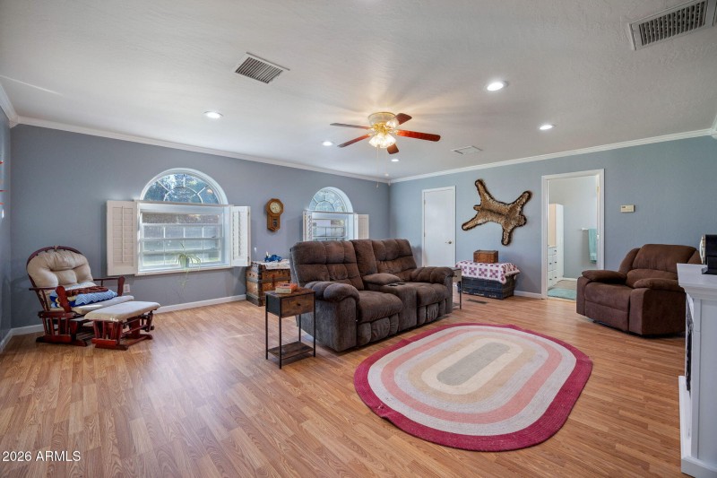 Family Room or large bedroom