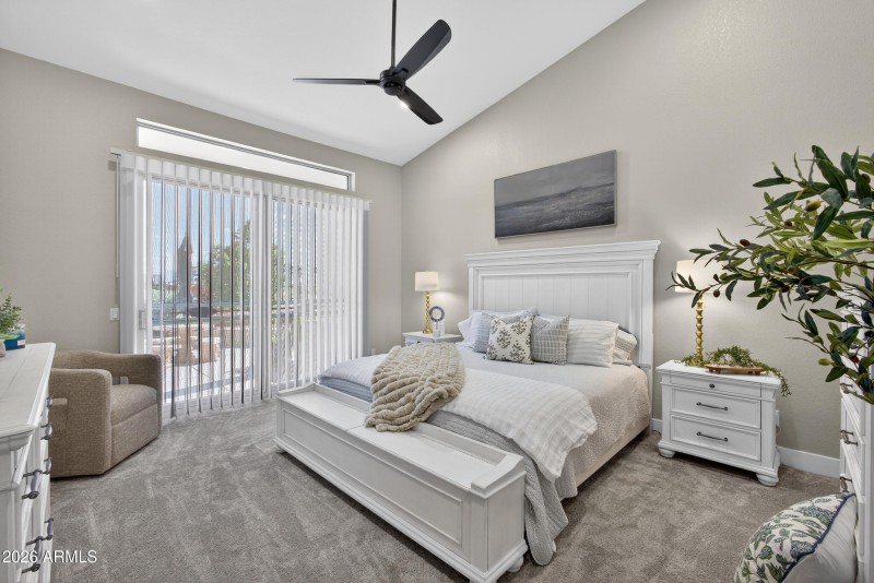 Primary BR with Backyard Access