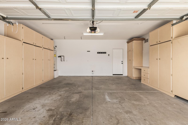 Garage with Cabinets Galore