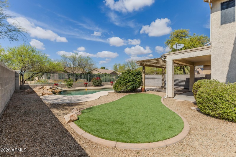 Artificial Grass area