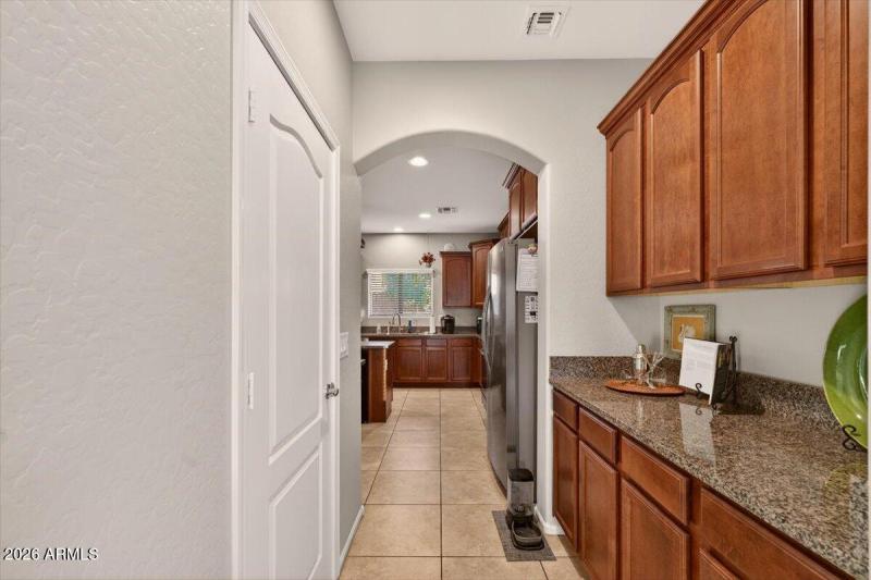 Interior Hallway with Arches