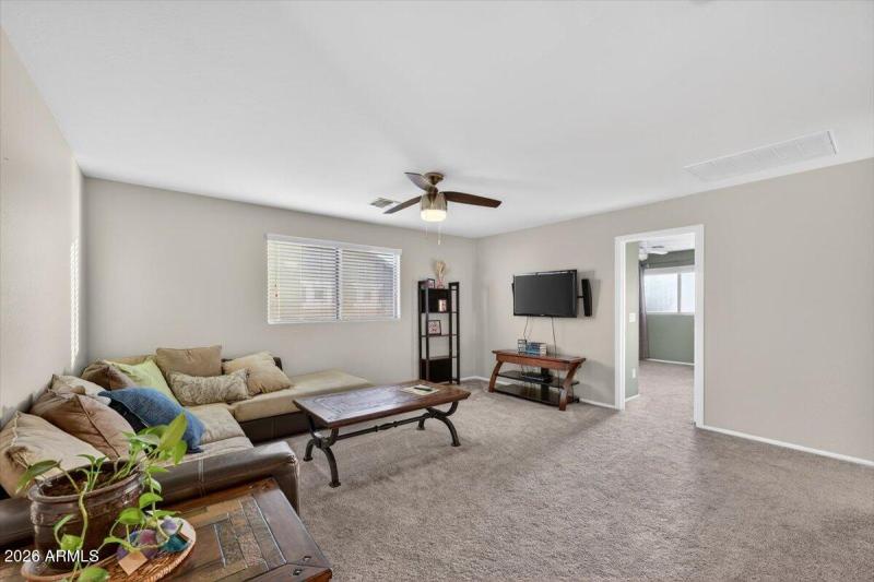 Upstairs Living or Media Room