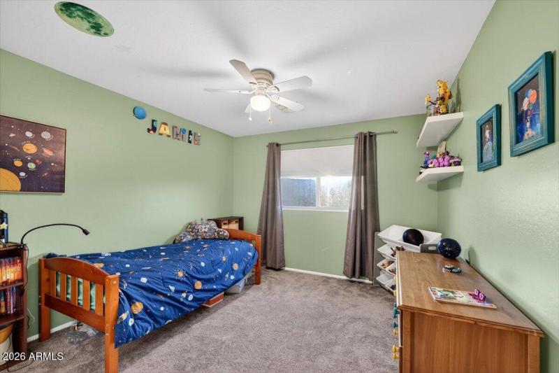 Bright Kids Bedroom with Window