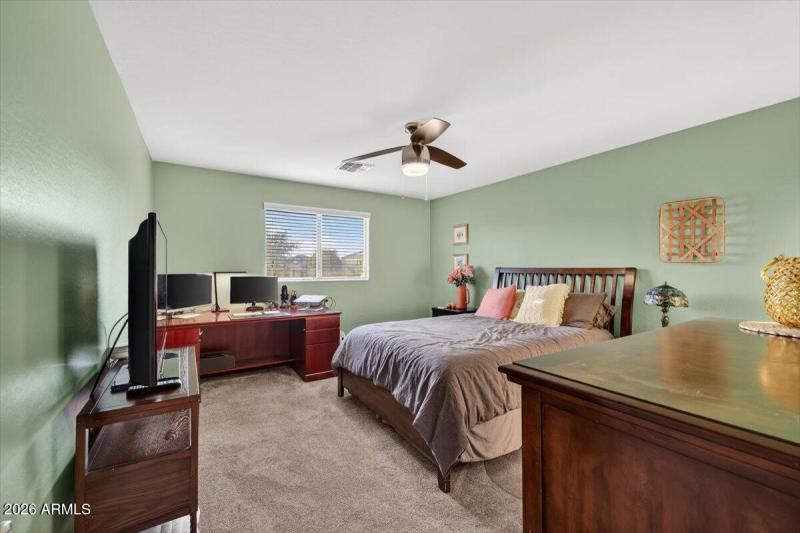 Secondary Bedroom with Workspace